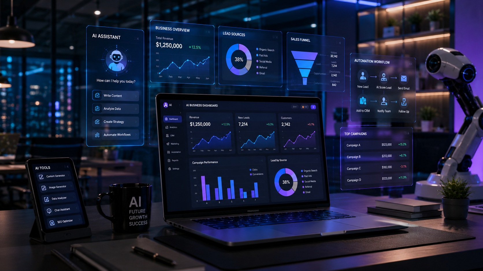 Best AI Tools for Business Growth in 2026